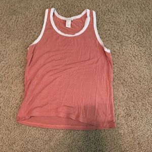 Peach forever 21 crop top